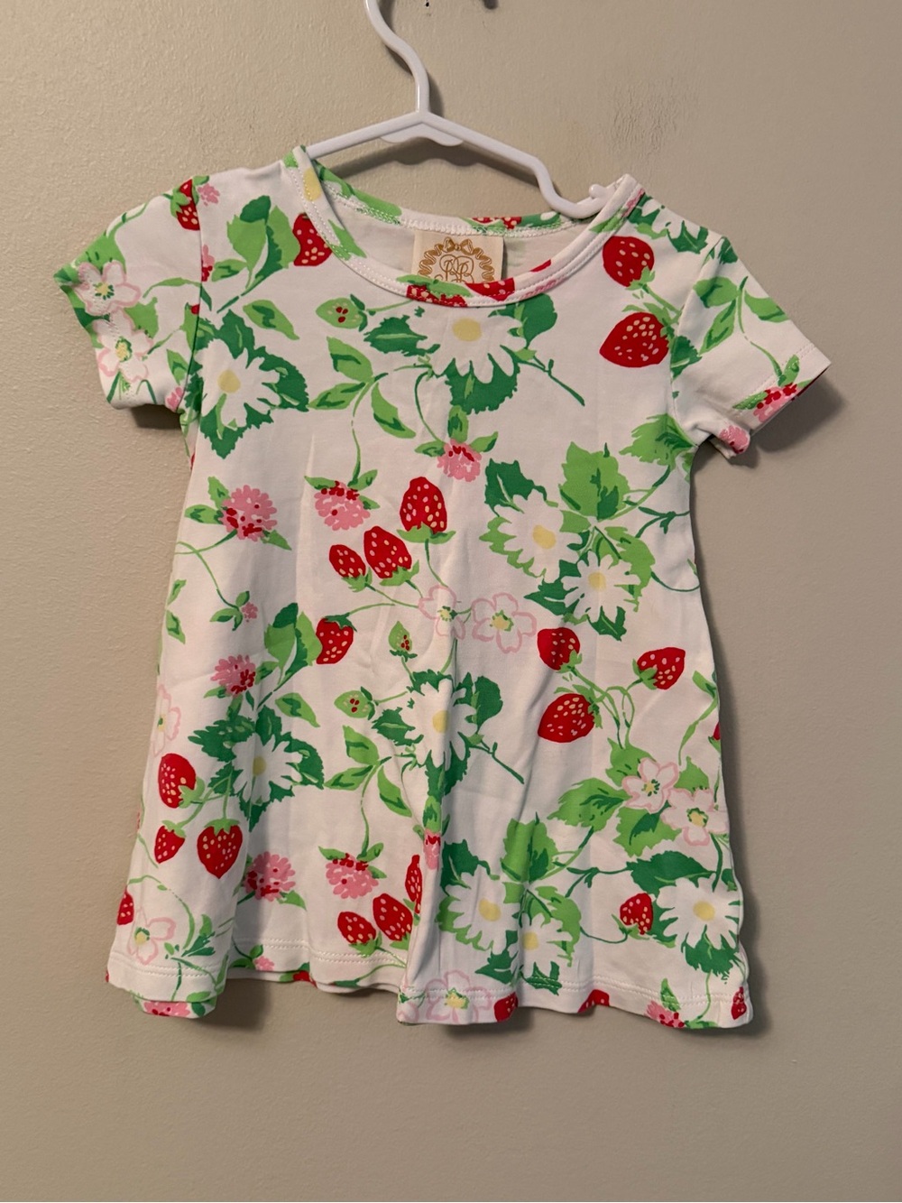 The Beaufort Bonnet Company Greenwich Garden Strawberry Polly Play Dress